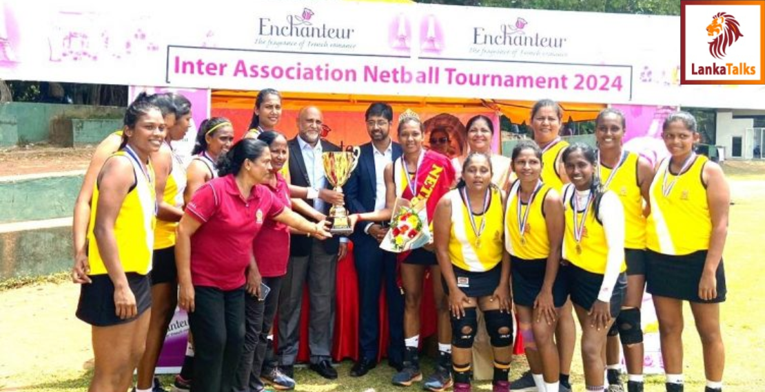 Enchanteur Sri Lanka sponsors the Inter Association Netball Tournament 2024