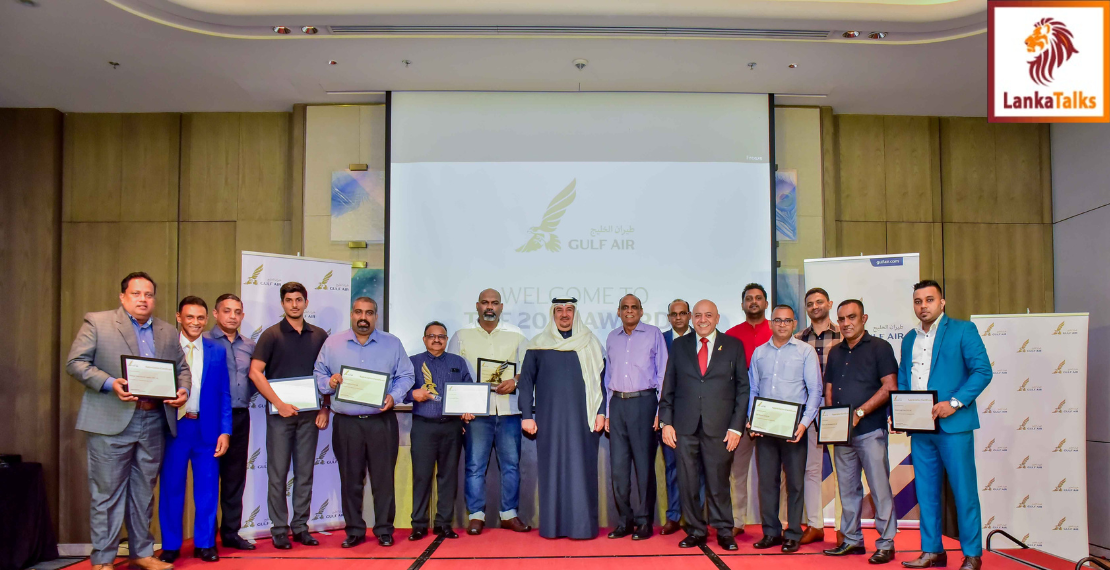Gulf Air Sri Lanka proudly felicitates its outstanding Passenger and Cargo agents!