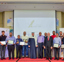 Gulf Air Sri Lanka proudly felicitates its outstanding Passenger and Cargo agents!