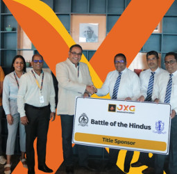 The 13th Edition of the Battle of the Hindus Cricket Encounter is powered by Janashakthi Group
