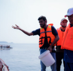 High level Malaysian Delegation Visits Oceanpick Sustainable Seafood Farm