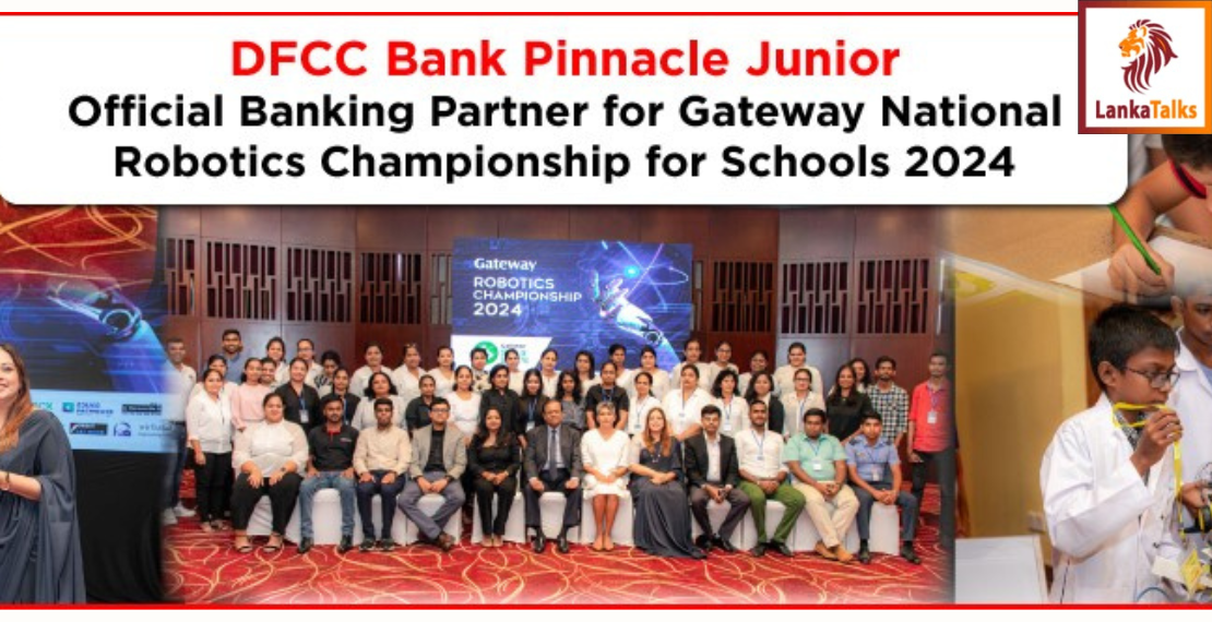 DFCC Pinnacle Junior Partners Gateway College for the Gateway Robotics Competition 2024