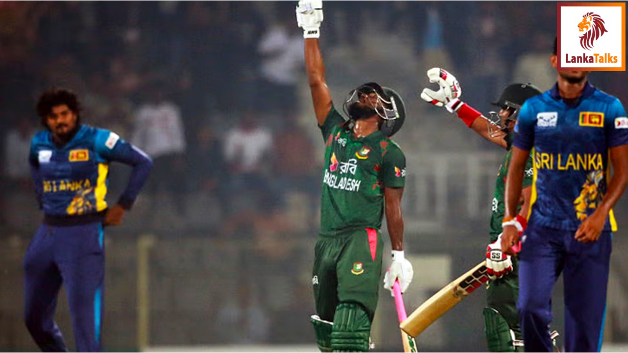 Sri Lanka beat Bangladesh by 3 runs in first T20