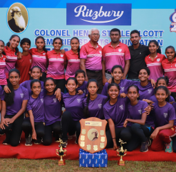 Rahula Boys and Dharmapala Girls win Ritzbury - Olcott Schools Relay Carnival