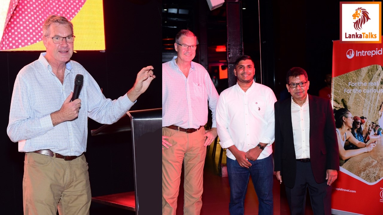 Intrepid Travel Chairman and Co-Founder makes special visit to Sri Lanka to share future responsible tourism growth plans  DARRELL WADE highlights the Importance of Sri Lanka to Intrepid’s 2030 strategy