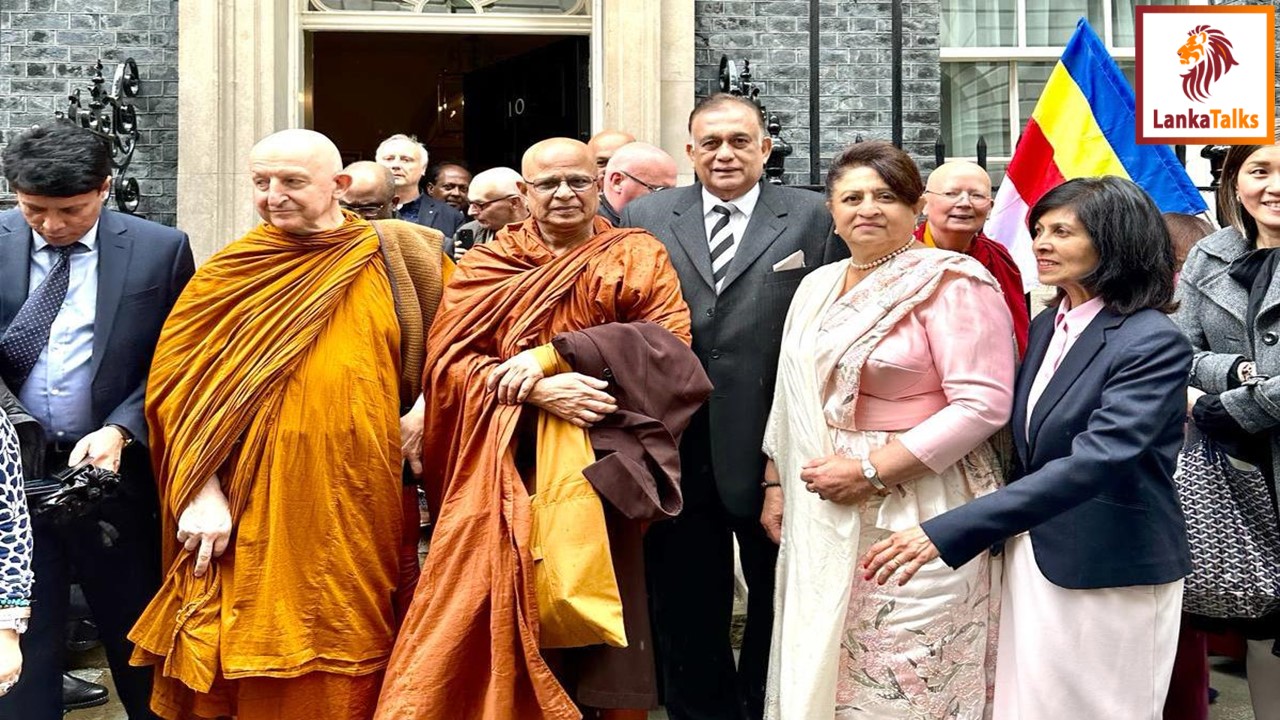 Vesak celebrated in No 10, Dowing Street, London