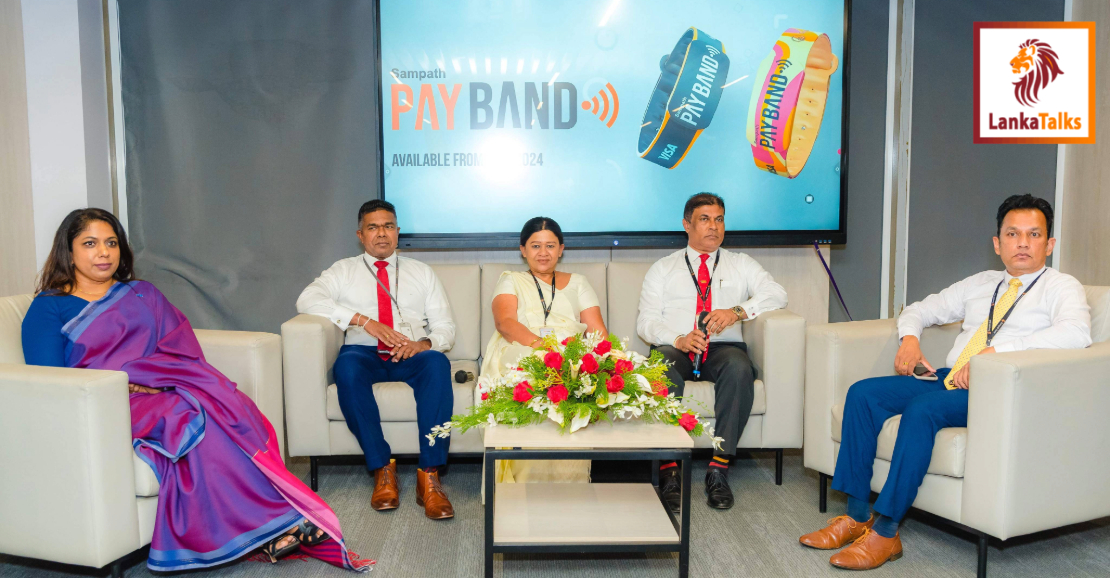 Sampath Bank Introduces Revolutionary Payment Method, Sampath PayBand, a  Wearable Device for Seamless Payments First Time in Sri Lanka