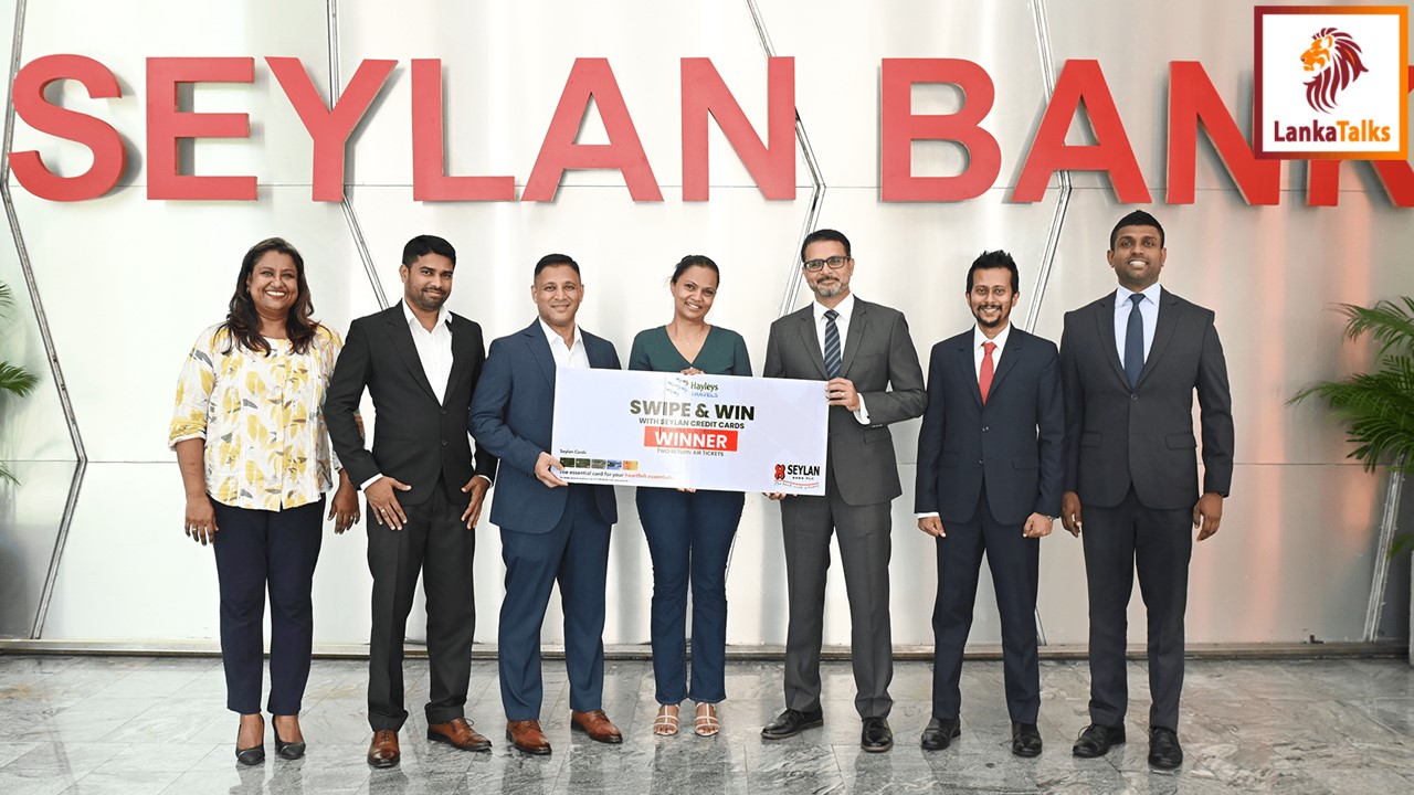 Seylan Cards partners with Hayleys Travels to continue its Swipe and Win promo 6 tickets to Singapore up for grabs by 3 lucky winners