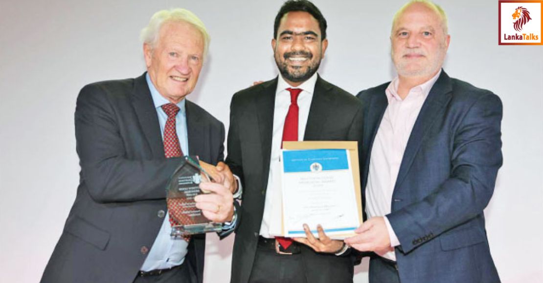 Praveen Jayatilleke wins Int’l award