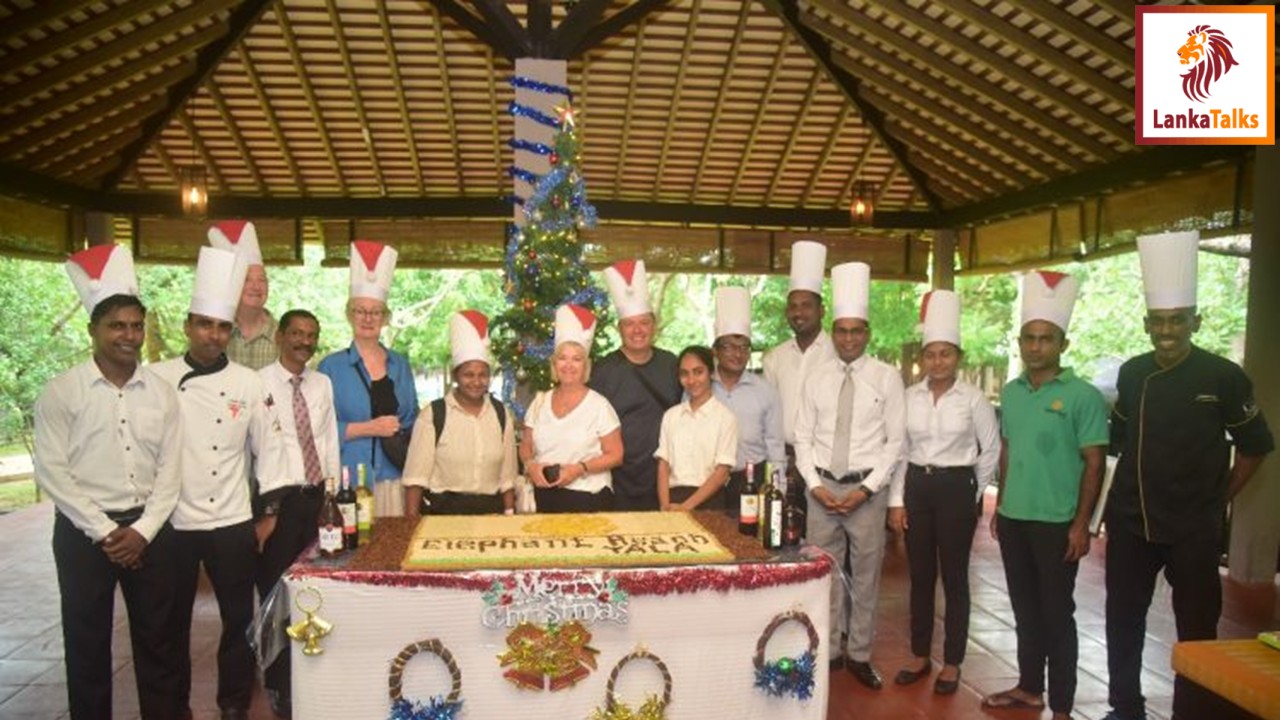 Elephant Reach Hotel Yala kicks off Christmas Celebrations with a festival cake mixing ceremony