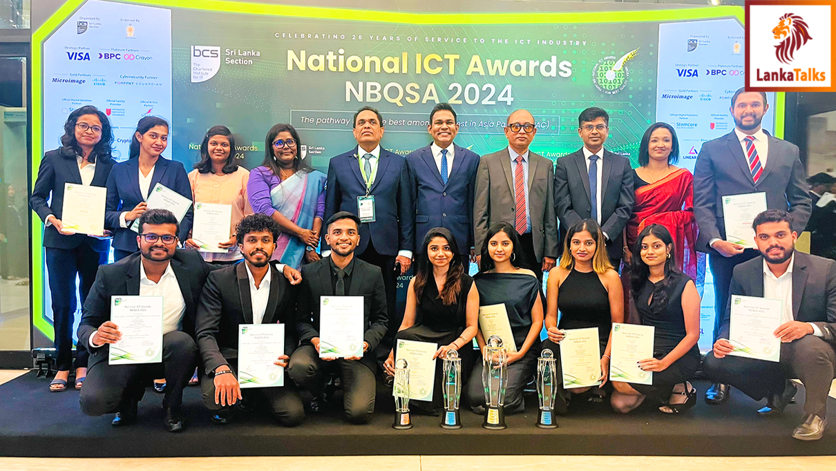 SLIIT achieves historic success and shines as star performer at 26th National ICT Awards - NBQSA 2024