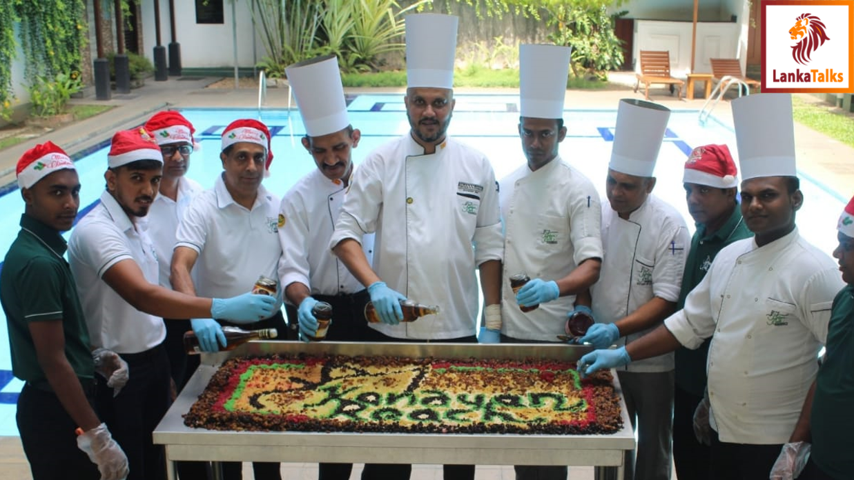 Kandyan Reach Hotel Kurunegala Celebrates the Festive Season with Christmas Cake Mixing Ceremony
