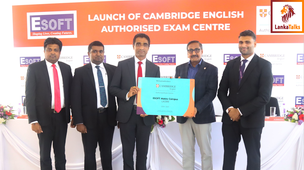 ESOFT Metro Campus launches Cambridge Authorised Exam Centre