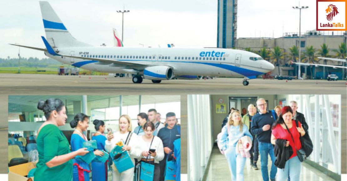 Enter Air commenced flight operations from Warsaw to Colombo