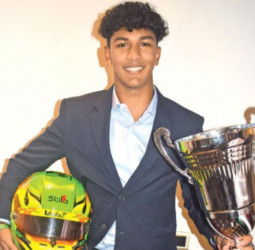 Yevan David races towards F1 dreams