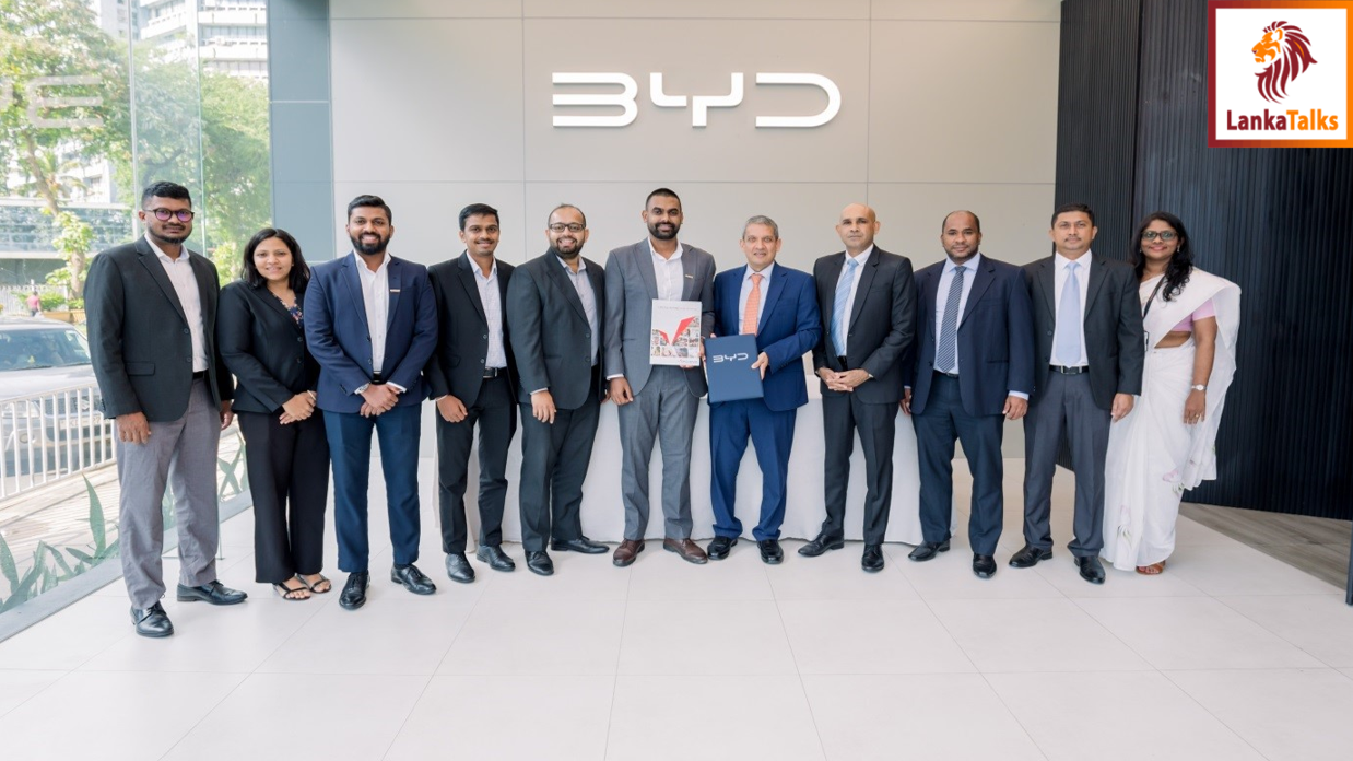 DFCC Leasing partners with John Keells CG Auto to Provide Flexible and Affordable Leases for BYD Vehicles