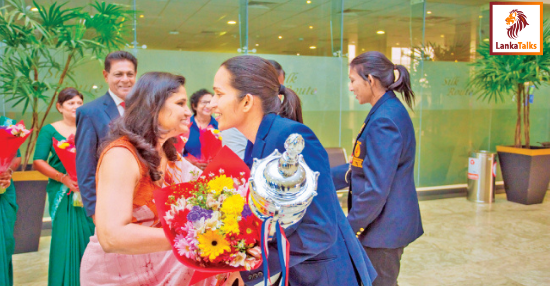 Dialog-Powered National Netball team receives heroines’ welcome