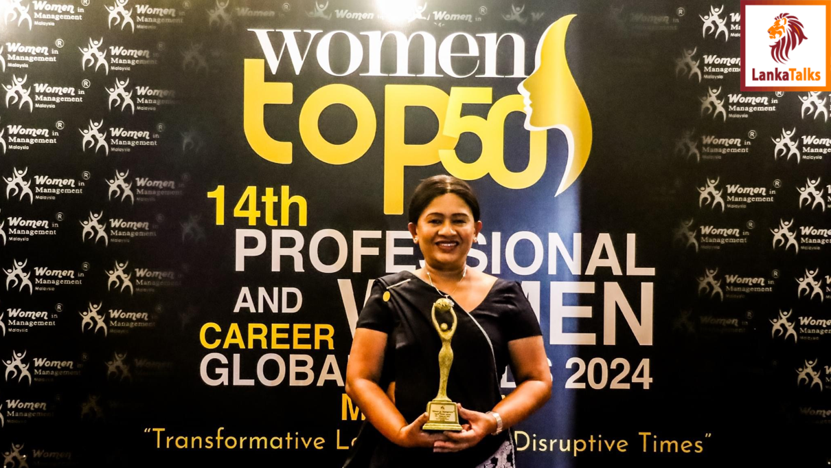 Top50 Women’s Global Awards Celebrates Ayodhya Iddawela Perera’s Visionary Leadership