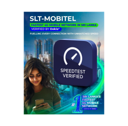 SLT-MOBITEL Recognised as the Fastest 4G Mobile Network by Ookla®