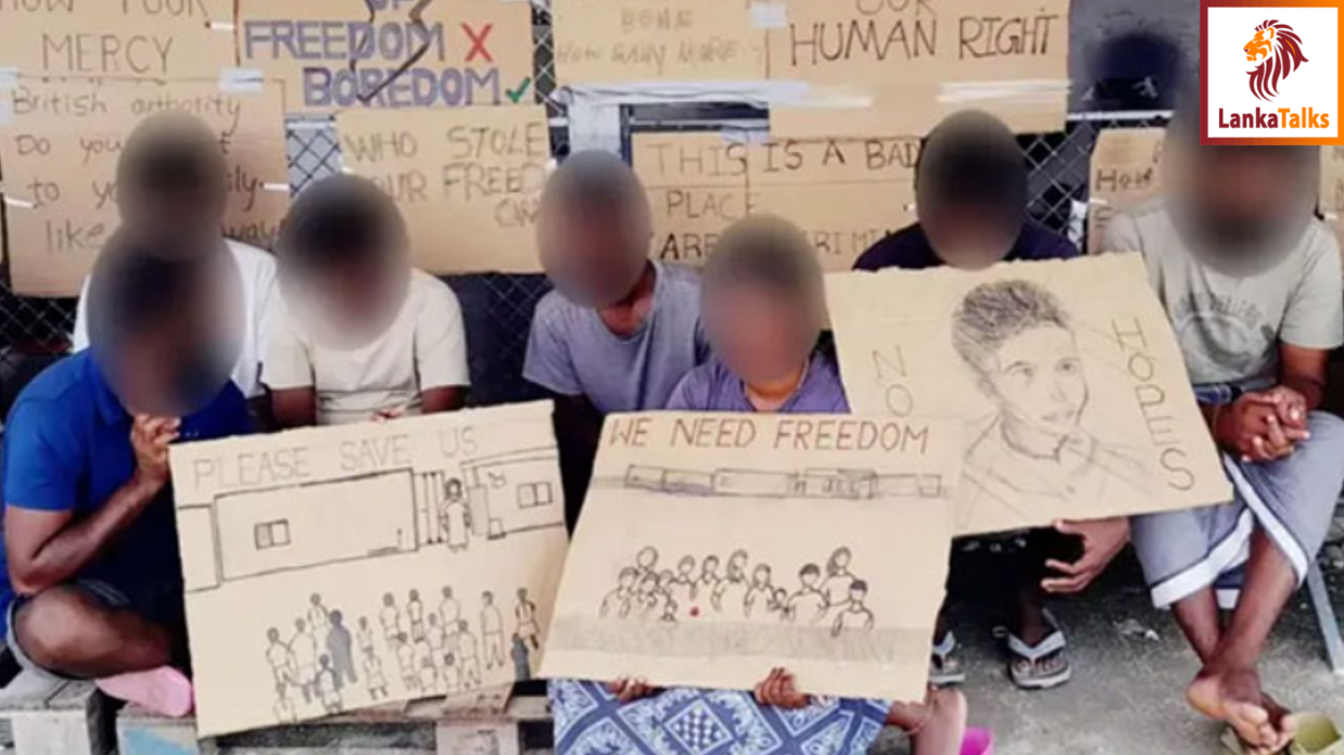 Sri Lankan migrants stranded on Diego Garcia offered move to UK – report