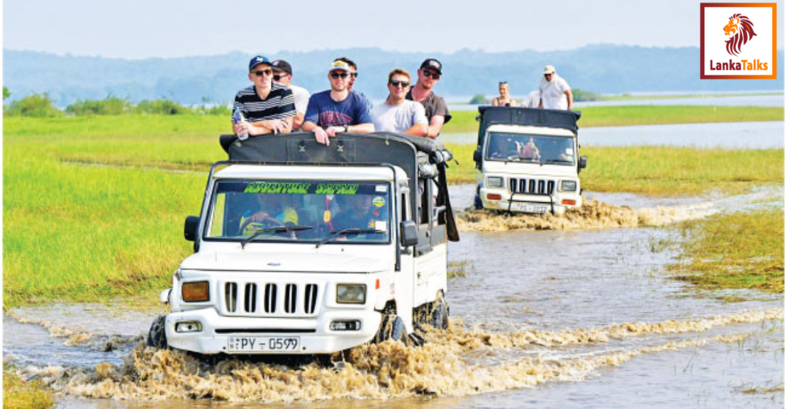 New Zealand team at Minneriya National Park