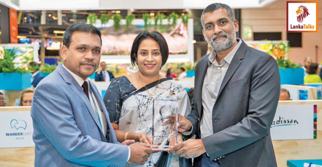 Lanka wins Best Stand for Doing Business award at WTM
