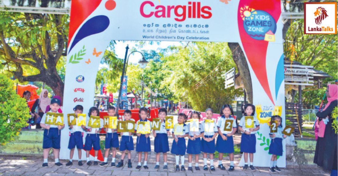 Cargills celebrates Children’s Day at ‘Sathutu Uyana’