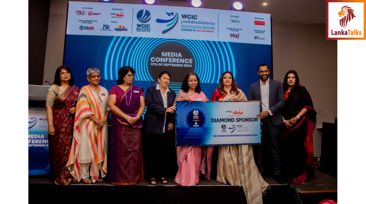 DFCC Aloka Diamond Sponsor and Official Banking Partner of WCIC Prathibhabhisheka Women Entrepreneur Awards 2024 for 3rd Consecutive Year