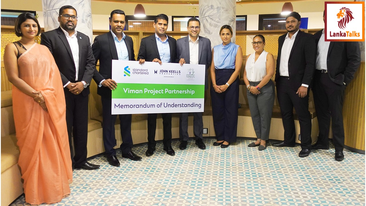 John Keells Properties Partners with Standard Chartered to Offer Attractive Home Loan Packages for VIMAN Ja-Ela Apartments