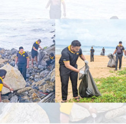 Ceylinco General Insurance conducts Beach Clean-up Project