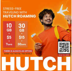 Stay Connected Abroad with HUTCH’s Unbeatable Data Roaming Deals