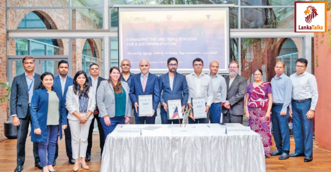 Unilever SL partners USAID and Vega Innovations to scale-up refillable stations
