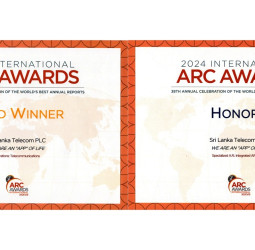 SLT-MOBITEL shines on global stage with prestigious wins at 2024 ARC Awards