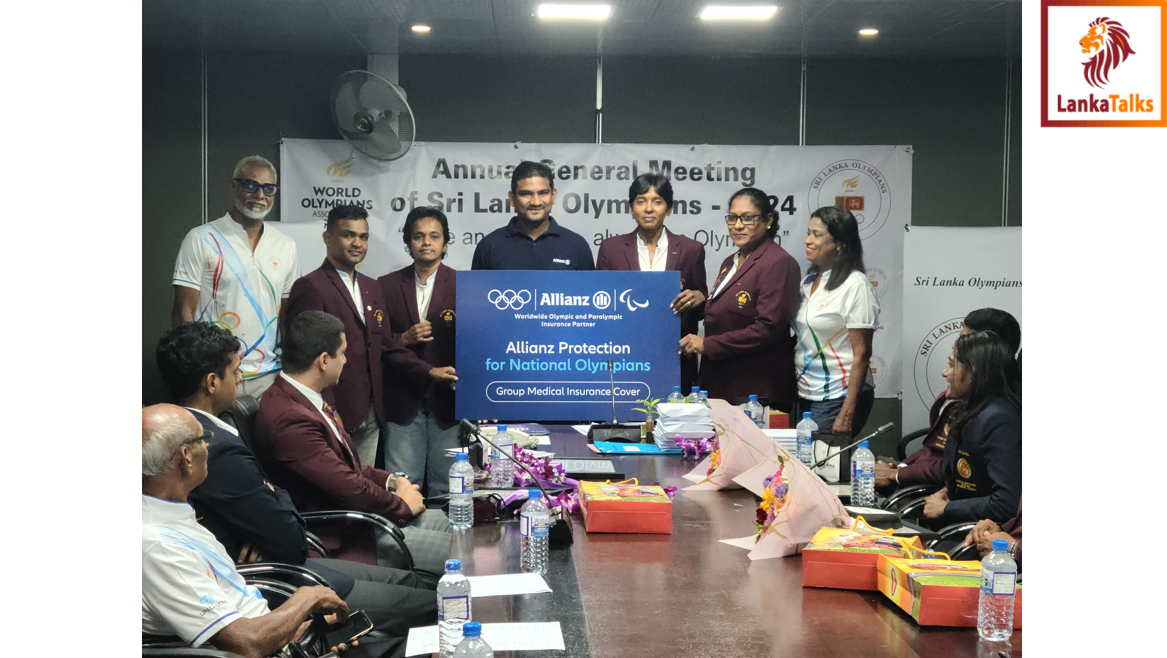 Medical Cover Protection for all Sri Lankan Olympians from Allianz Insurance Lanka Ltd.