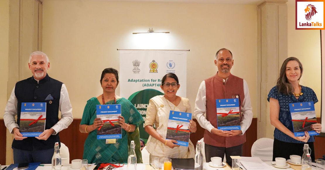 WFP launches project to strengthen climate change adaptation across India and Sri Lanka