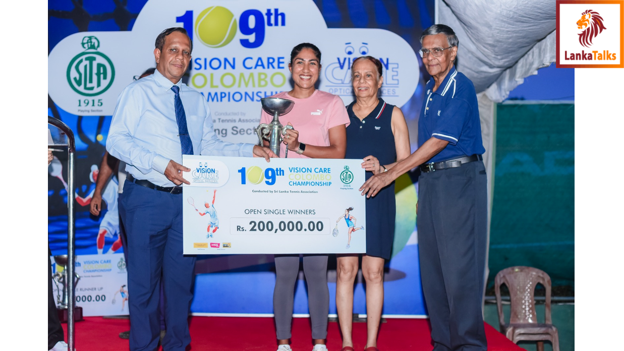 Vision Care 109th Colombo Championship Concludes Celebrating Tennis Excellence in Sri Lanka