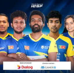 Sri Lanka’s National Esports Teams Powered by Dialog Participate in IESF's 16th World Esports Championship Asian Online Regionals