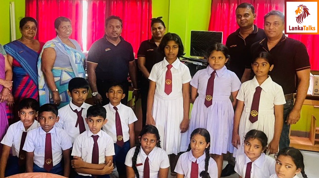 Hutch Continues Support for Digital Literacy with Computer Initiative at Aarangawa Sri Dammarama Primary School