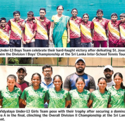 Ananda College, Kalutara Balika victorious at Inter-School Tennis C’ship