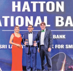 HNB wins Sri Lanka’s Best Bank and Best Bank for SMEs’ at Euromoney Awards