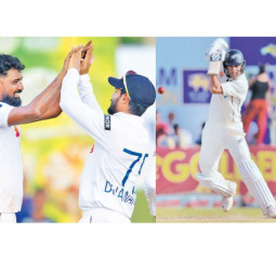 Kiwis’ Ravindra stands in the way of a Lankan win
