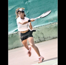 Dinara keeps Sri Lankan hopes alive in ITF Junior Tourney