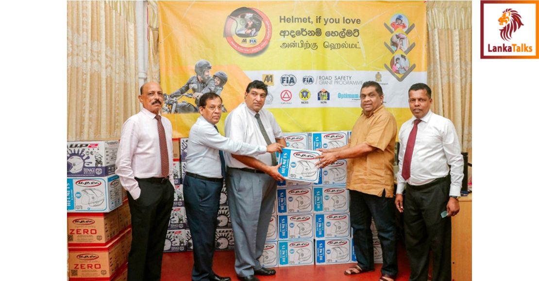 AAC helps out with Crash helmets for schoolchildren