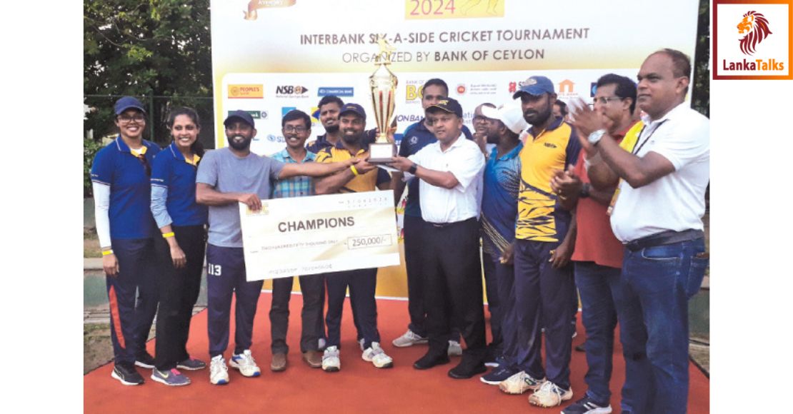 NSB Champs at BOC’s 85th anniversary invitation Inter-Bank Cricket Sixes