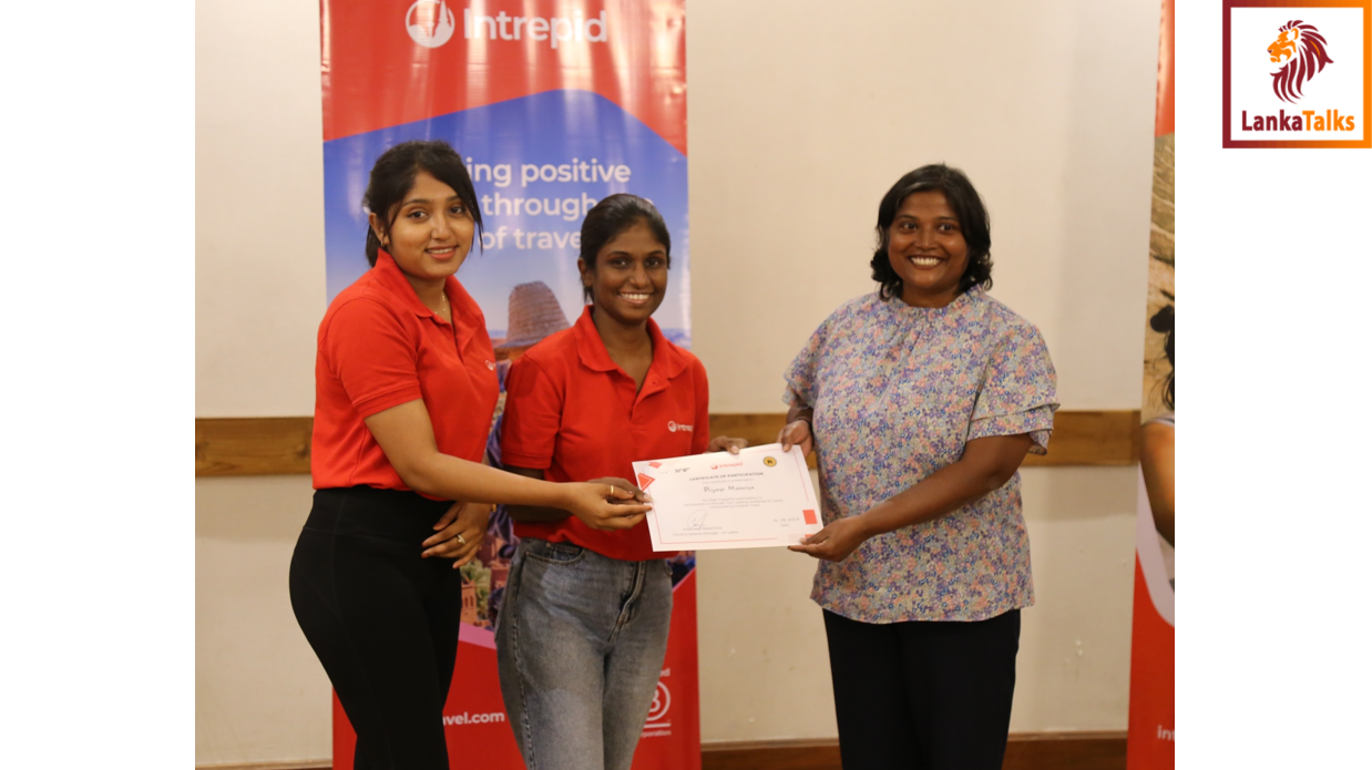 Intrepid together with MDF & SLTDA held Sri Lanka’s first-ever ‘Women in Tourism’ training session