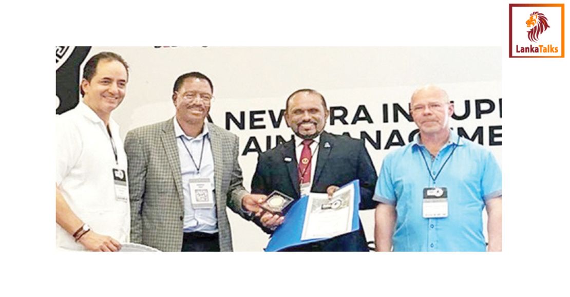 IFPSM President’s world award for Jayantha Gallehewa