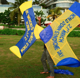 Hemas Outreach Foundation’s Celebration of World Down Syndrome Day at Galle Face Green Takes to the Clouds