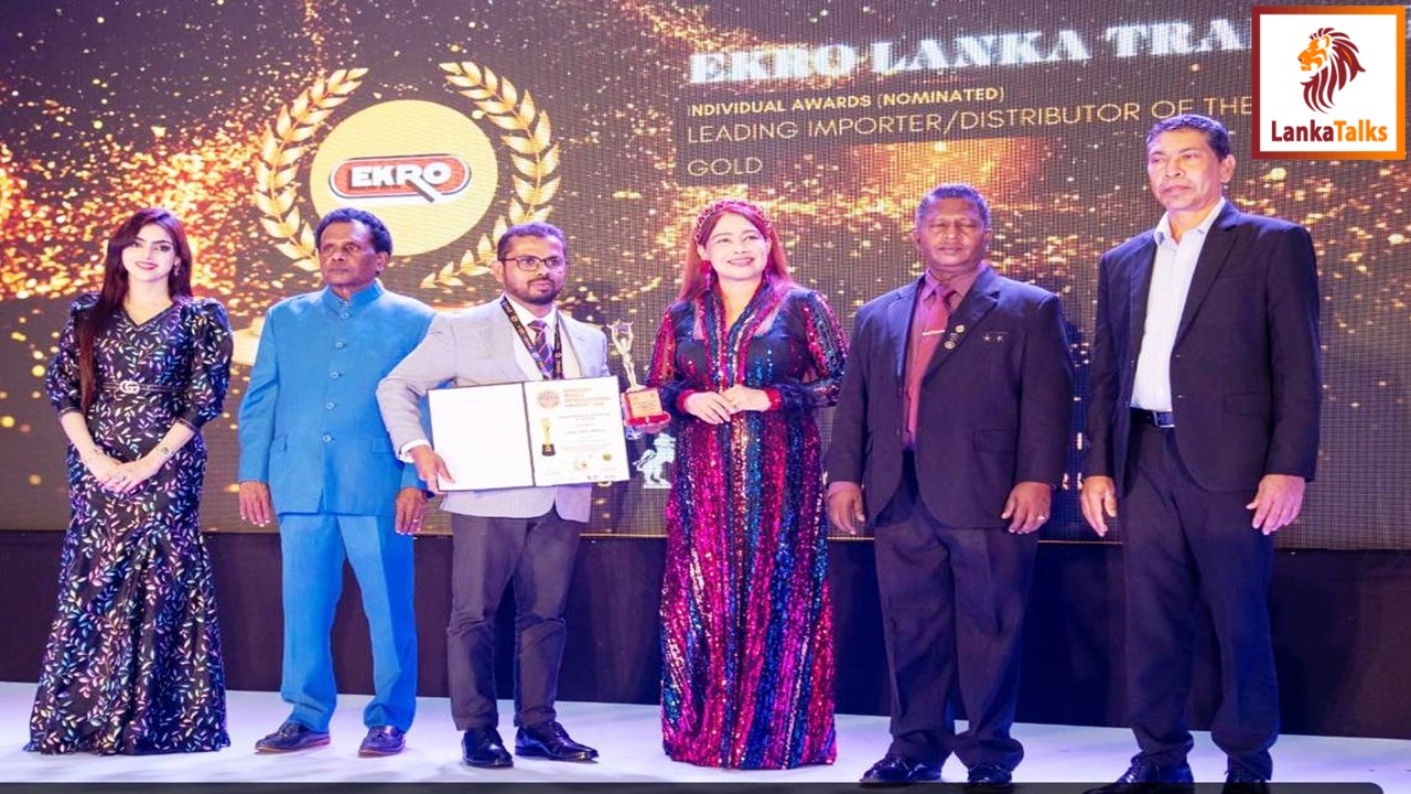 EKRO Lanka Trading honoured with Gold Award at BWIO Awards 2025