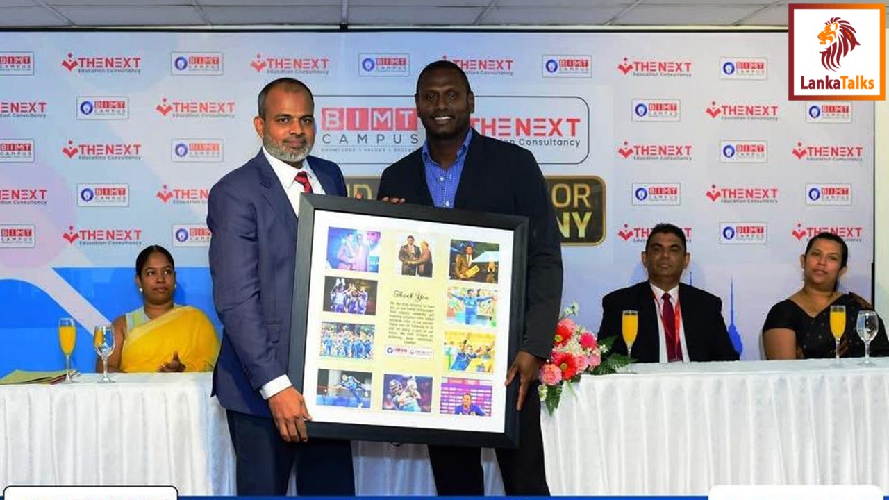 Sri Lanka cricket icon Angelo Mathews joins The Next Education Consultancy and BIMT Campus as their official brand ambassador