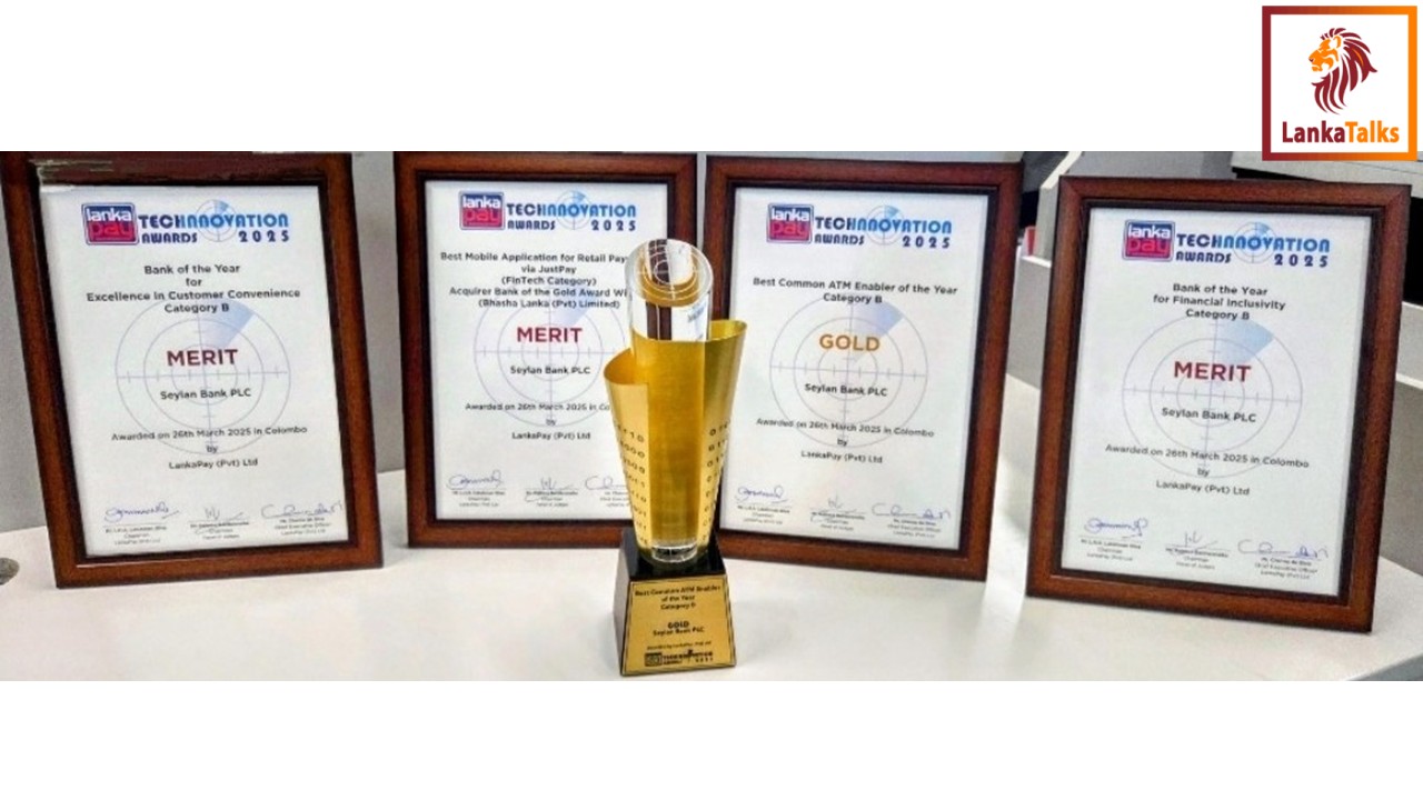 Seylan Bank honoured at the LankaPay Technnovation Awards 2025 with multiple accolades